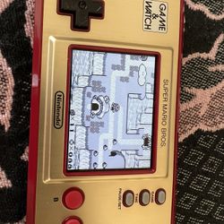 nintendo game and watch handheld mario bros 35th anniversary edition 