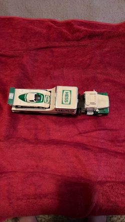 Hess Truck Race Car Hauler 1988