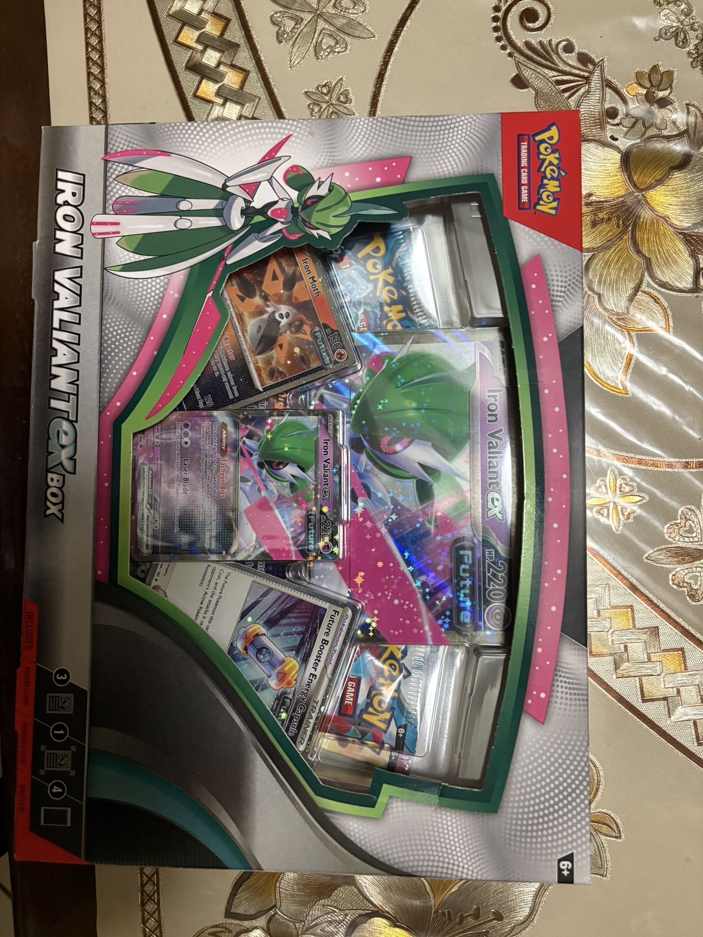Iron Valiant Ex Pokemon Box 