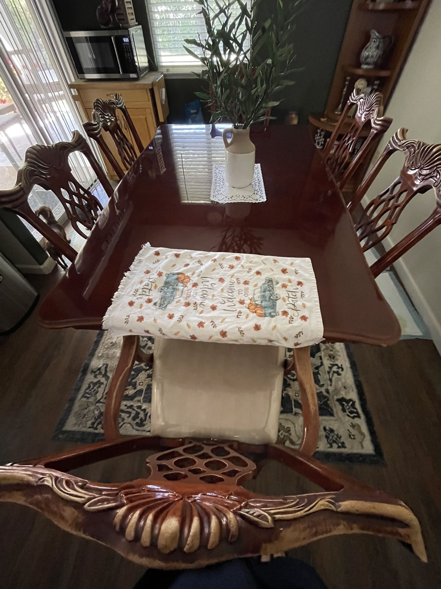 Dining Room Table And Chairs