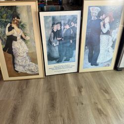 Vintage Pictures Set Of 3