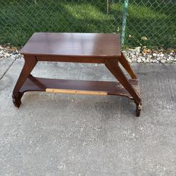 Wooden Piano Bench/Table