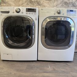 LG Washer And Dryer  Gas 