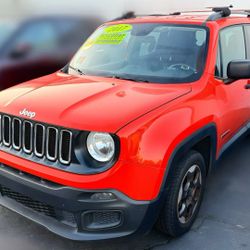 2017 Jeep Renegade Orange 🔑 Clean