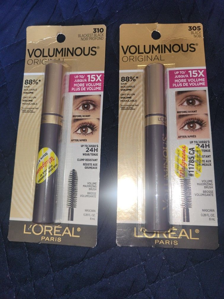 L'Oreal Paris Voluminous Original Mascara. L'oreal Paris Mascara. Volume Maximum Brush