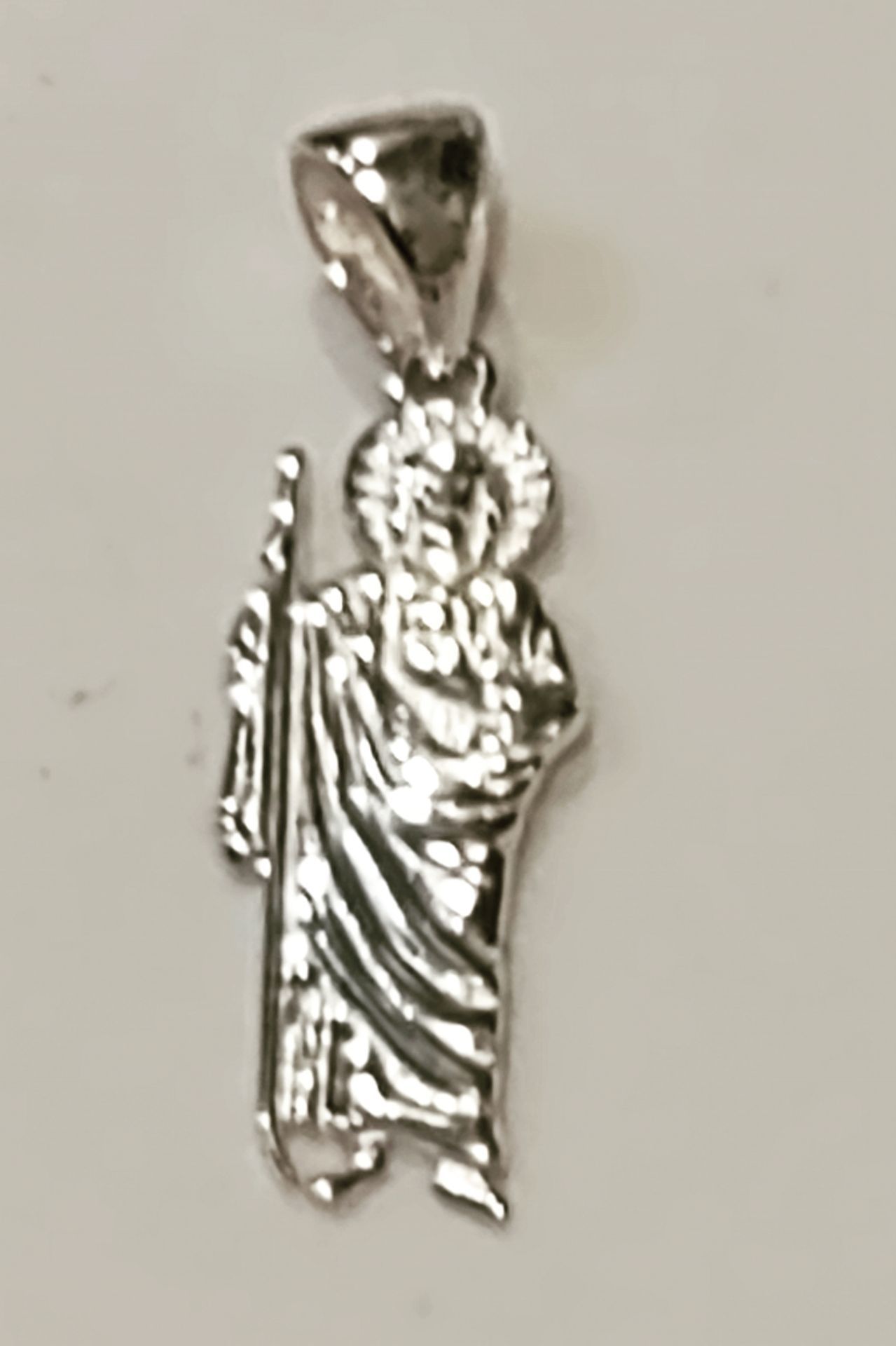 Sterling Silver Jesus Pendant
