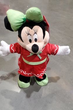 Disney Minnie Mouse Animated Christmas Plush Carol of the Bells #(contact info removed)