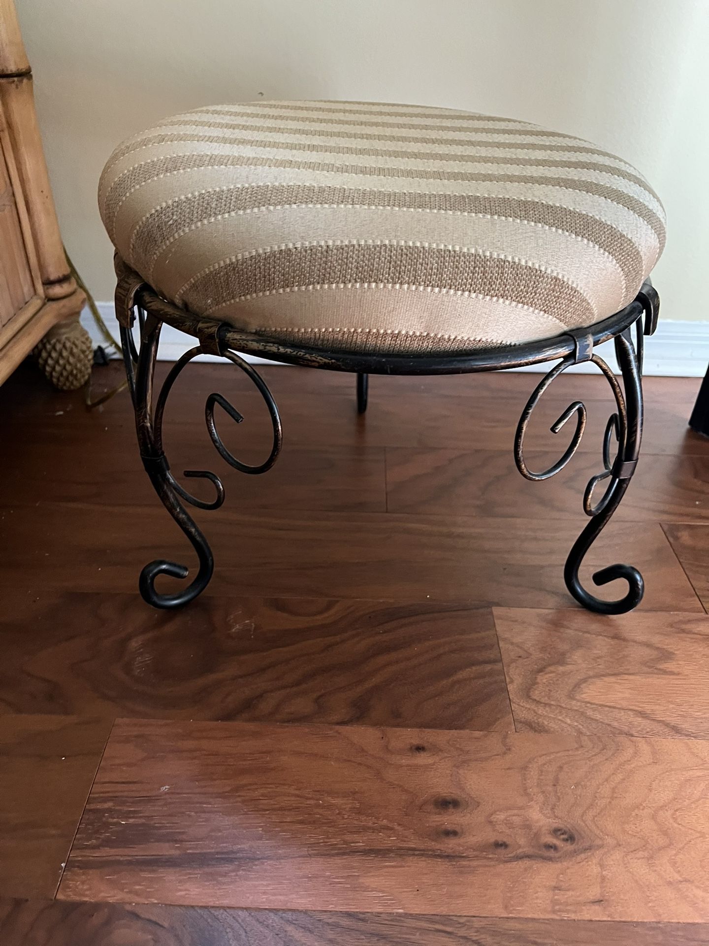 Foot Stool 15” in diameter 12” in height $10