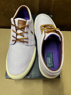 Ralph Lauren Polo Faxon Canvas Shoes Mens Size 9