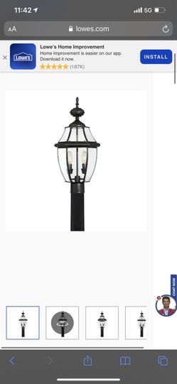 Brand New Post Lights