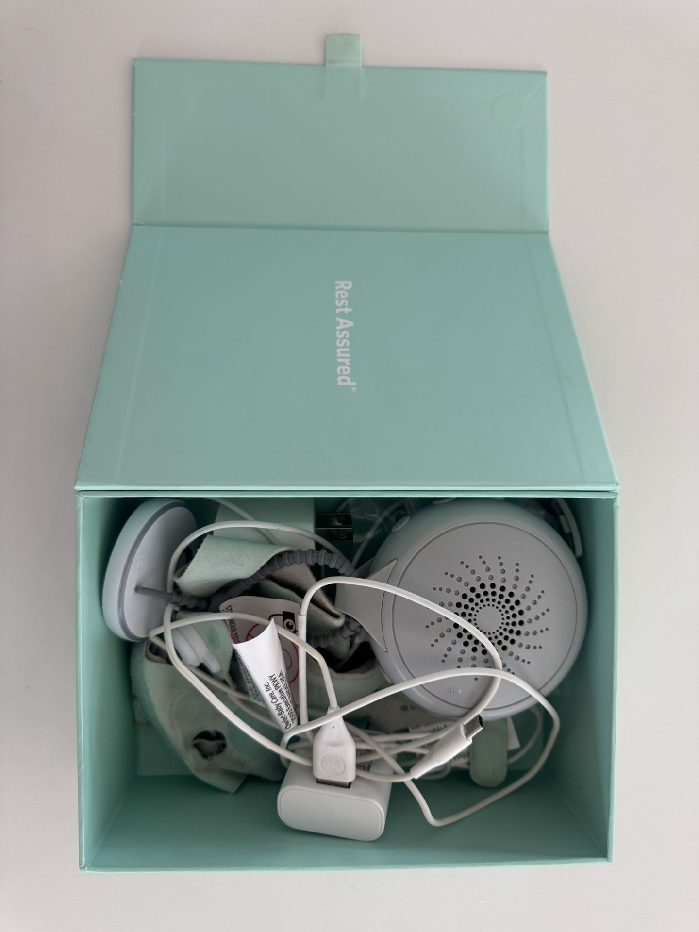 Owlet Smart Sock Baby Monitor (Newer Gen) + Portable White Noise Machine