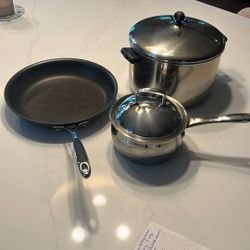 Three Pots/pans