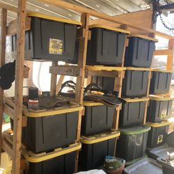 Storage Rack For Totes