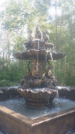 Big mermaid fountain