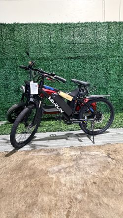 VARUN 24'' Adult E Bike, 350W 20MPH Electric Mountain bike with 36V7.8AH Removable Battery with Fork Suspension and Dual Disc Brakes