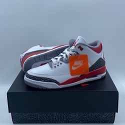 Jordan 3 Fire Red