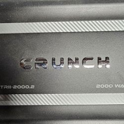 Crunch 2000 Watt Amp