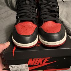 Jordan 1 Bred 2016 Sz 11