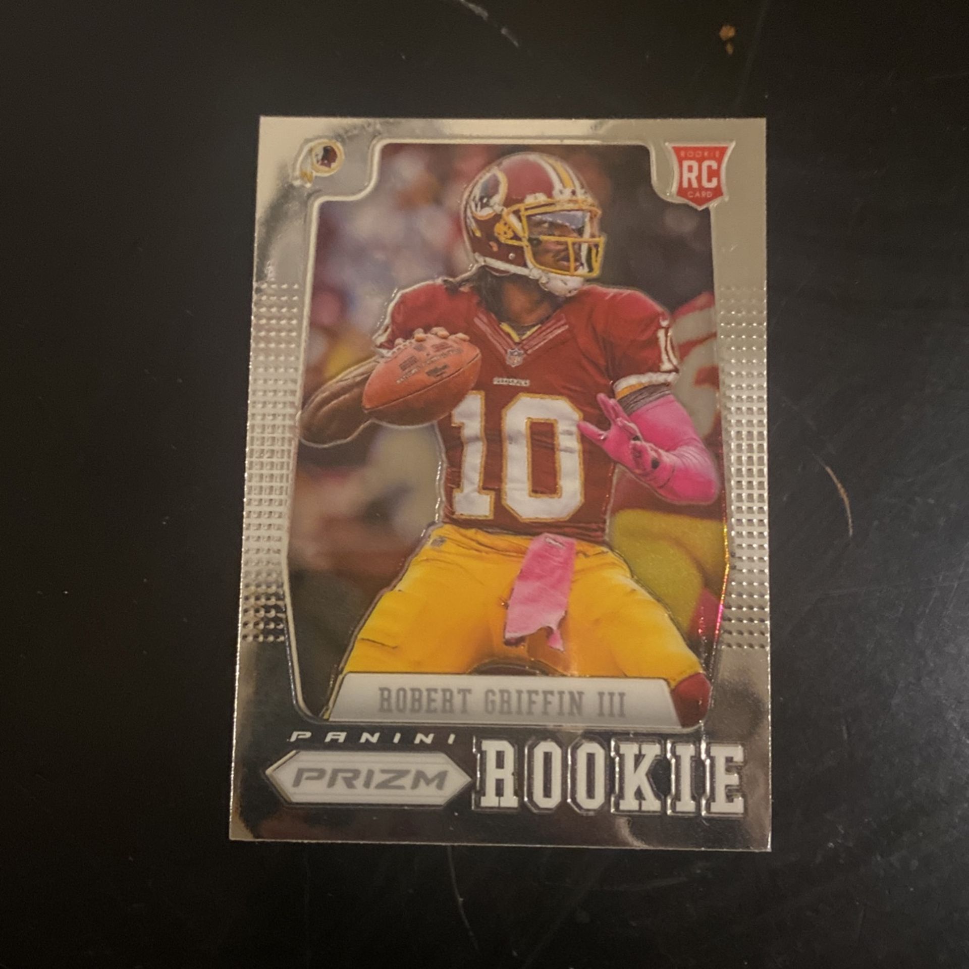 Robert Griffin iii Prizm Rookie Card