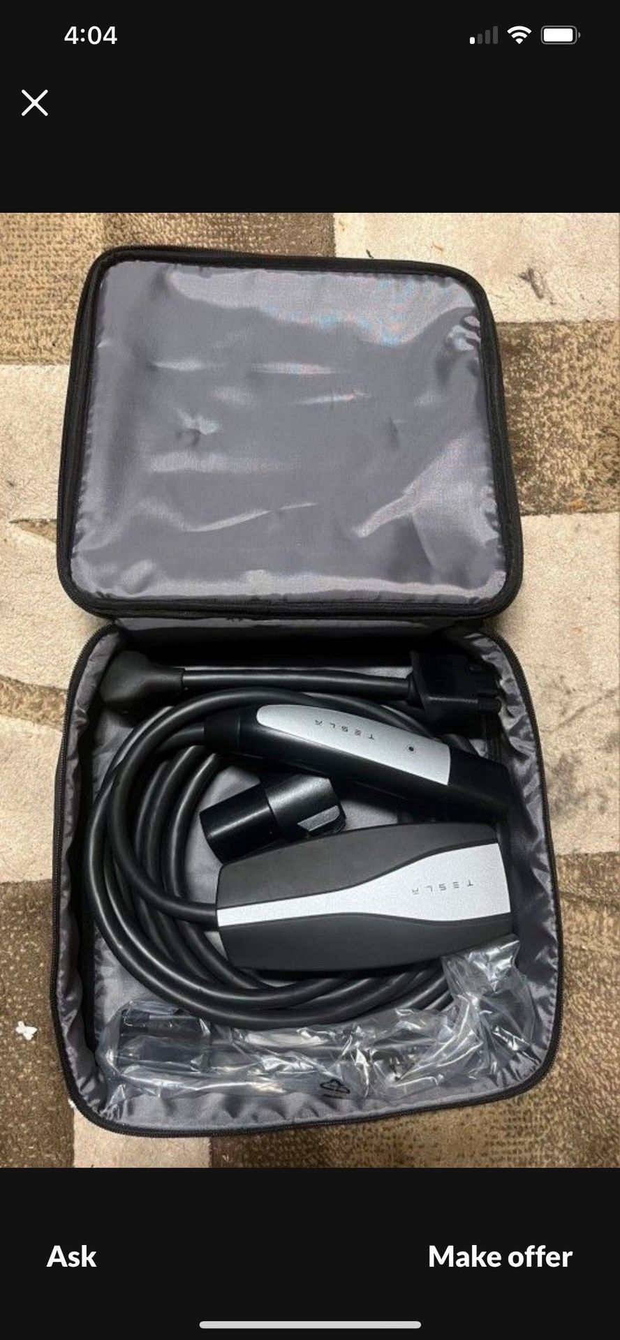 Tesla Gen 2 Connector And Adapters 110v Umc*