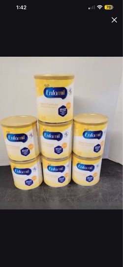 Enfamil Infant Formula Cans – Lot of 7