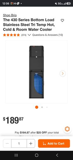 NEW BRIO WATER DISPENSER