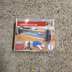 Retractable Table Tennis Set