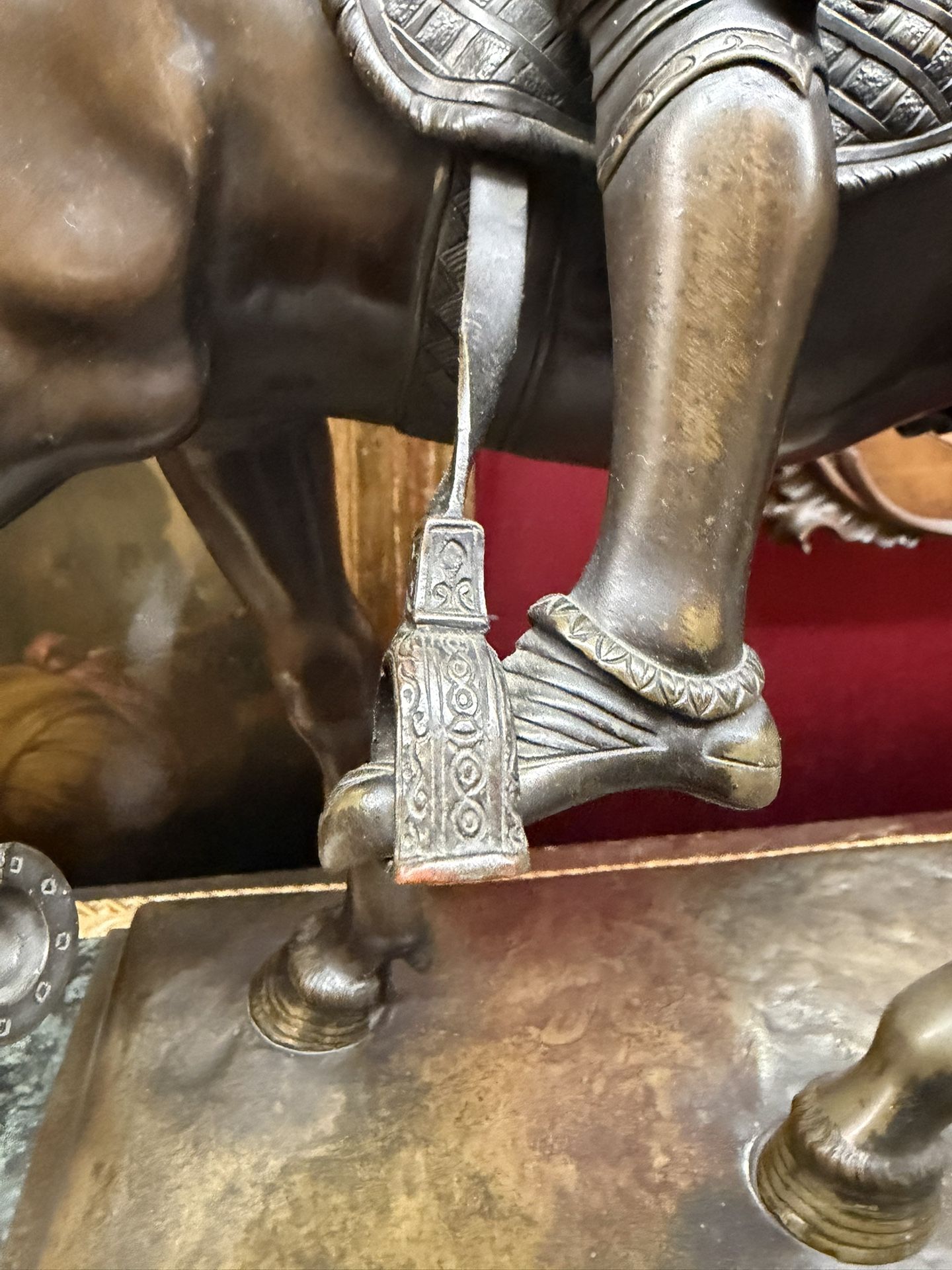 Bronze Equestrian Group Of Colleoni