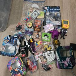 Lot of vintage and nex toys