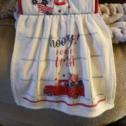 Handmade Dish Towels With Potholder 
