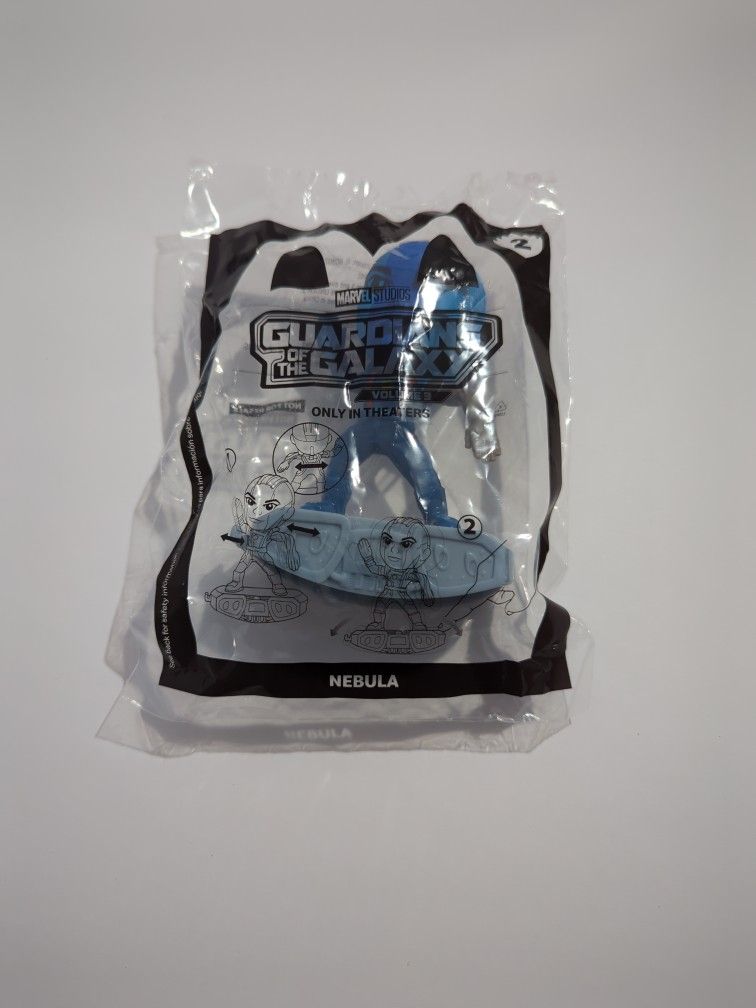 McDonald's HappyMeal Toy Marvel Guardians Of The Galaxy Volume 3 Nebula