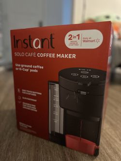 Instant 2 in 1 Coffee Maker