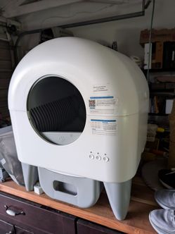 Automatic litter box, app control, safety sensor, washable little trays