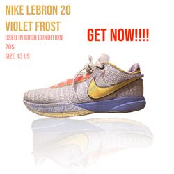 Nike LeBron 20  Violet Frost 