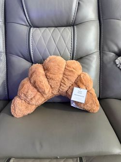 Croissant Plush Throw Pillow
