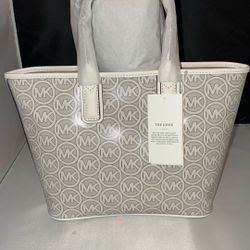 Jodie Small Logo Jacquard Tote Bag