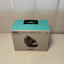 Logitech - Brio (contact info removed)p USB-C Webcam with Privacy Shutter - Graphite