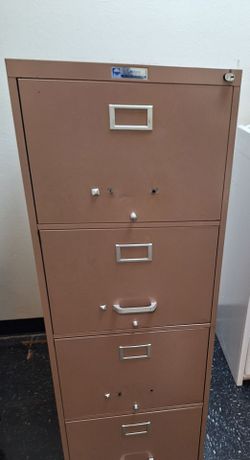 4-Drawer Metal Vertical Filing Cabinet