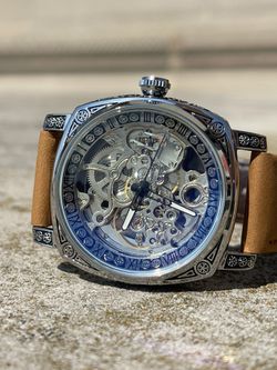 Mens FORSING Luxury Mechanical Watch 