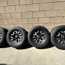 2023 OEM TOYOTA TACOMA WHEELS AND TIRES FOR SALE