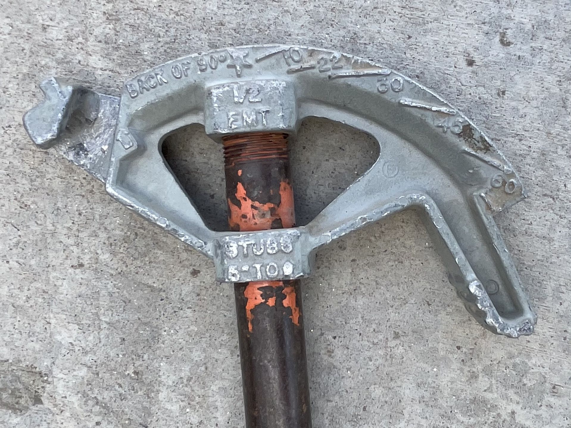 Used Ideal 74-031 1/2” Pipe bender