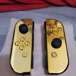 Gold Joycons New