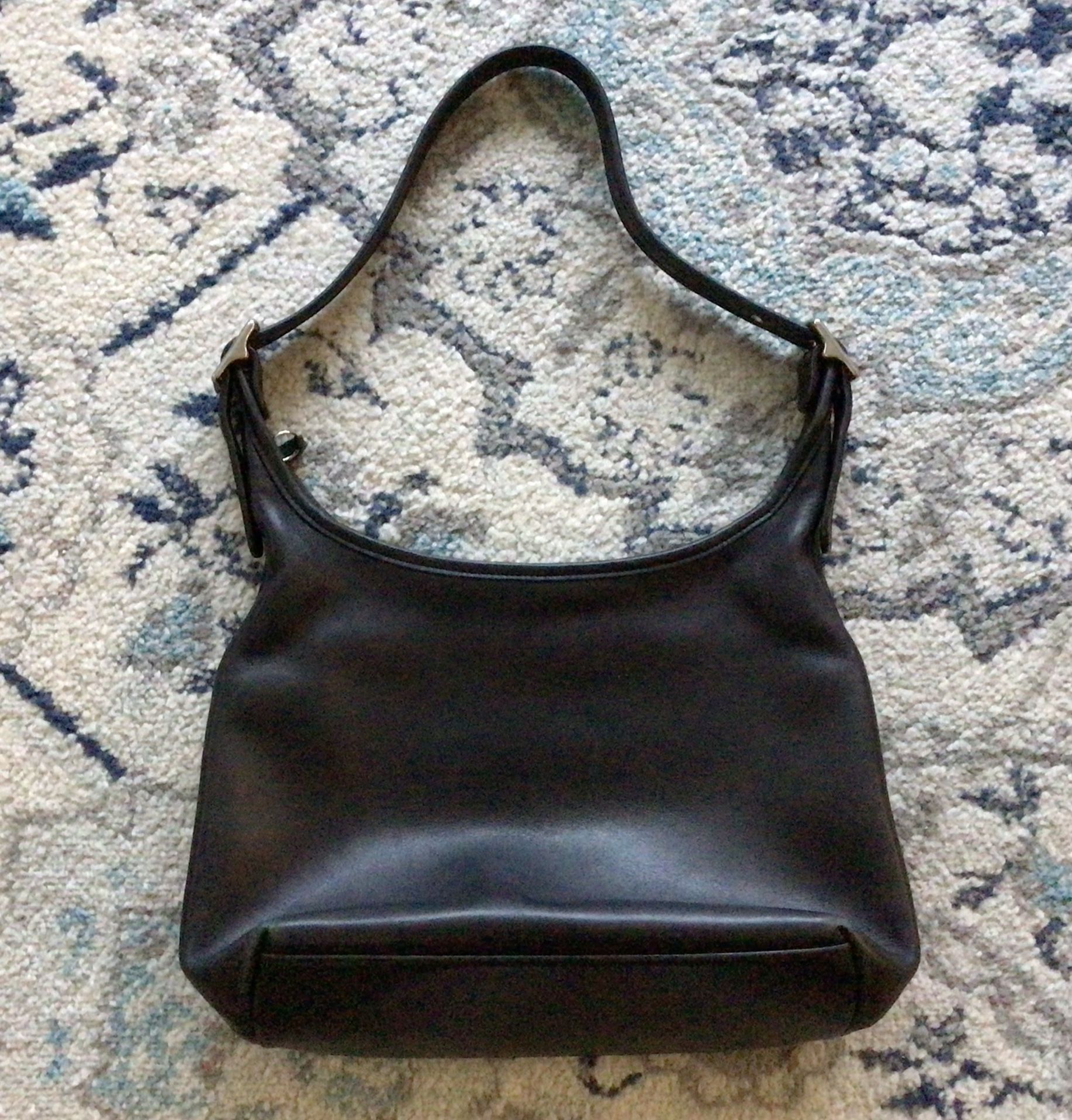 Legacy Coach Purse Black Leather Hobo Bag B4P-9058