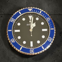 Invicta Diver-Style Wall Clock