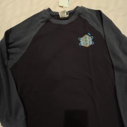 Snow Day Snowday Thermal Shirt Size Xl Navy Blue