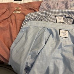Assorted Men’s Dress Shirts - Medium / Large - $25 For All