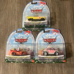 Disney Pixar Cars Diecast Easter Lot Of 3  