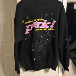 Spider Pink Hoodie