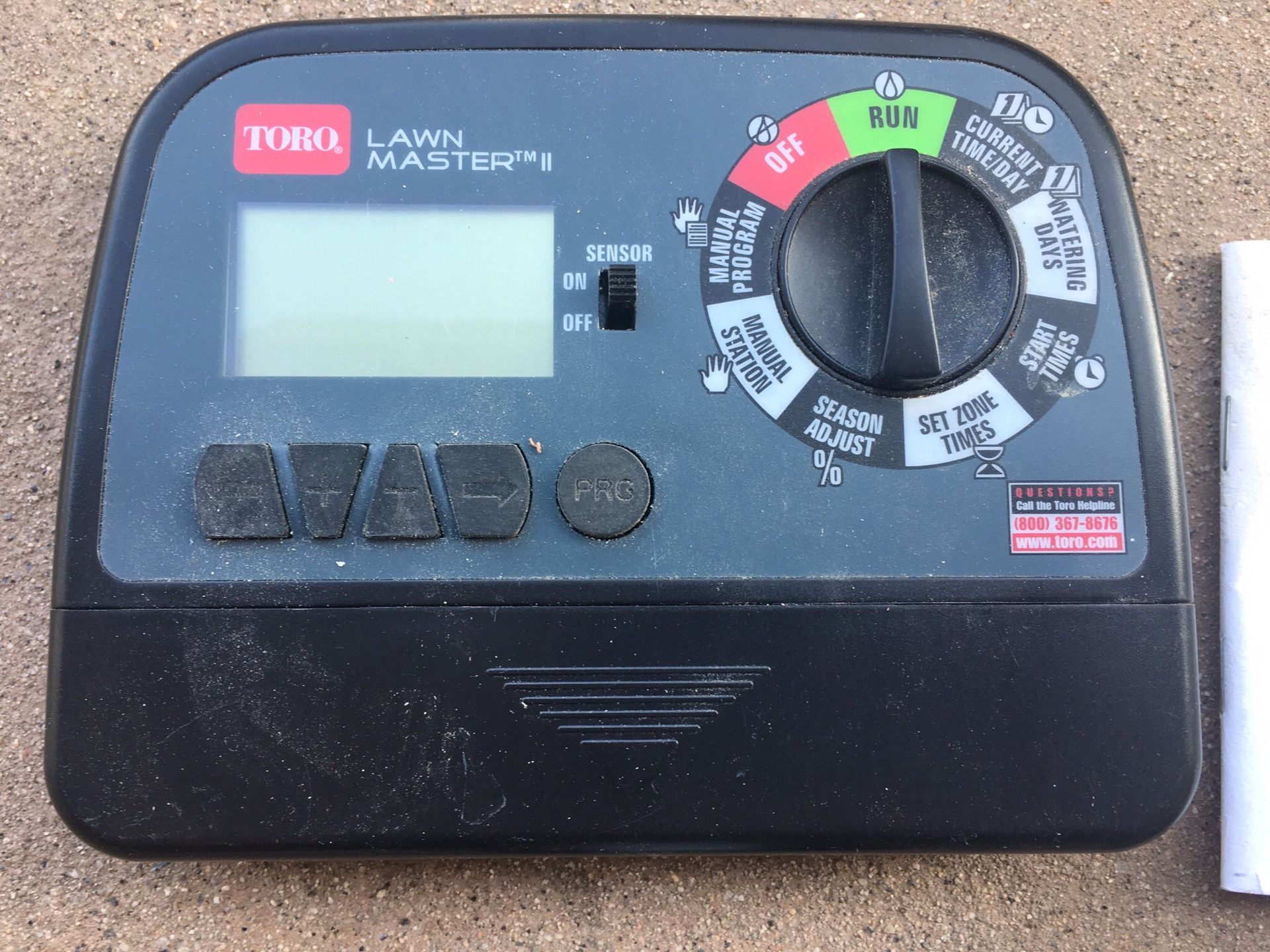 Toro Lawn Master II Sprinkler Timer