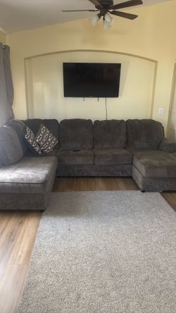 Dark Grey Sectional